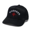 Disorder Arch Logo Snapback Hat - Black/Red -DADDIES Skate Gear BQ8725A 1