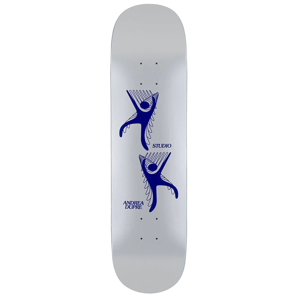 Studio Dupre Body Roll Skateboard Deck - Silver - 8.25" 3 Studio Dupre Body Roll Skateboard Deck - Silver - 8.25"