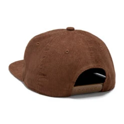 Studio Bubble 5 Panel Corduroy Snapback Hat - Brown 6 Studio Bubble 5 Panel Corduroy Snapback Hat - Brown -DADDIES Skate Gear BQ8727B 2