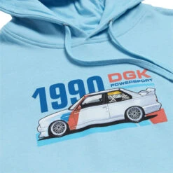 DGK Group 5 Hoodie - Blue Aqua -DADDIES Skate Gear BQ87BBB 4