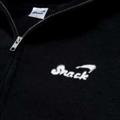 Snack Chrome Face Zip Up Hoodie - Black 9 Snack Chrome Face Zip Up Hoodie - Black -DADDIES Skate Gear BQ8869C 3