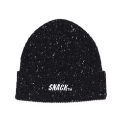 Snack Speckle Beanie - Black Speckle