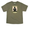 Theories Power Of The Mind T-Shirt - Olive -DADDIES Skate Gear BQ8883D 1