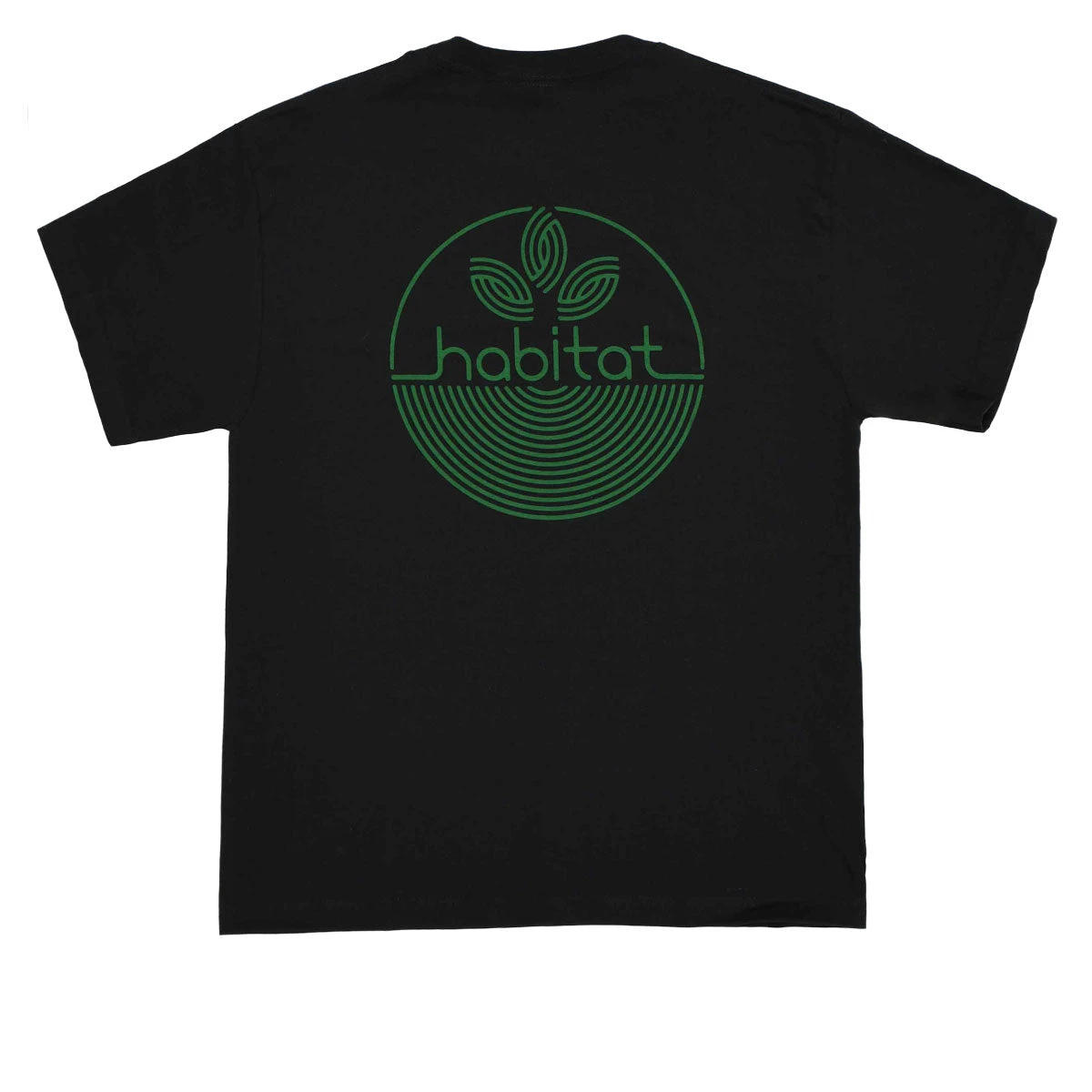 Habitat Circle Mark T-Shirt - Black 4 Habitat Circle Mark T-Shirt - Black - Image 2