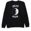 Zero X Dead Moon Sweatshirt - Black 1 Zero X Dead Moon Sweatshirt - Black -DADDIES Skate Gear BQ892AB 1
