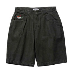 Evisen Sushi Denim Shorts - Black