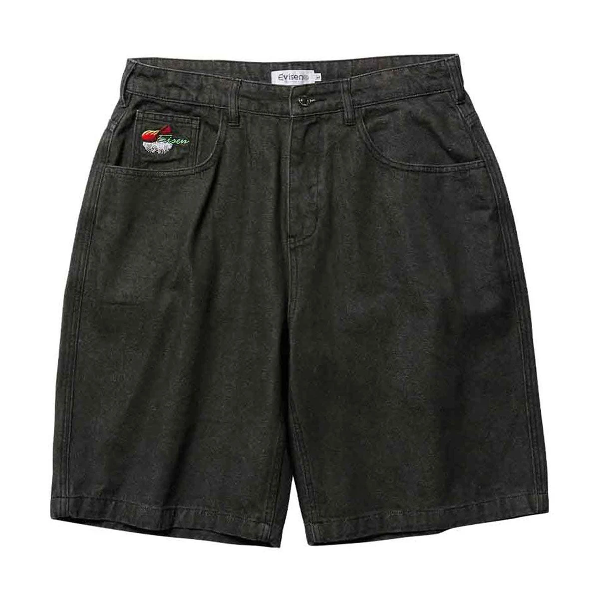 Evisen Sushi Denim Shorts - Black 3 Evisen Sushi Denim Shorts - Black