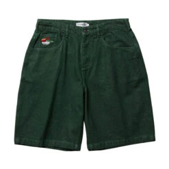Evisen Sushi Denim Shorts - Green
