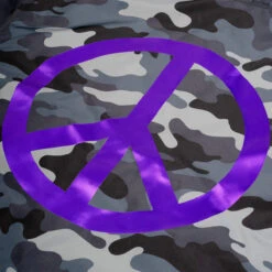 Violet Peace Jacket - Grey Camo -DADDIES Skate Gear BQ89883 3