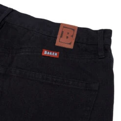 Baker Warner Denim Shorts - Black 9 Baker Warner Denim Shorts - Black -DADDIES Skate Gear BQ898BB 4