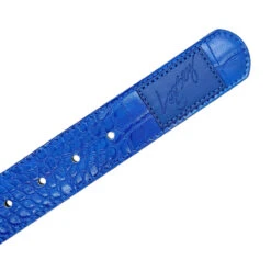 Loosey Croc Skin Belt - Blue -DADDIES Skate Gear BQ89DBE 2