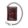 Loosey Snake Skin Wallet - Red