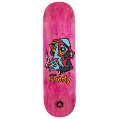 Black Label Jason Adams Smoking Section Skateboard Deck - Assorted Stains - 9.00"