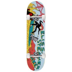 Baker Elissa Steamer Rippin Ranman Skateboard Complete - 8.25"