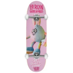 Heroin Soft Boiled Bunny Sym Skateboard Complete - 9.125"