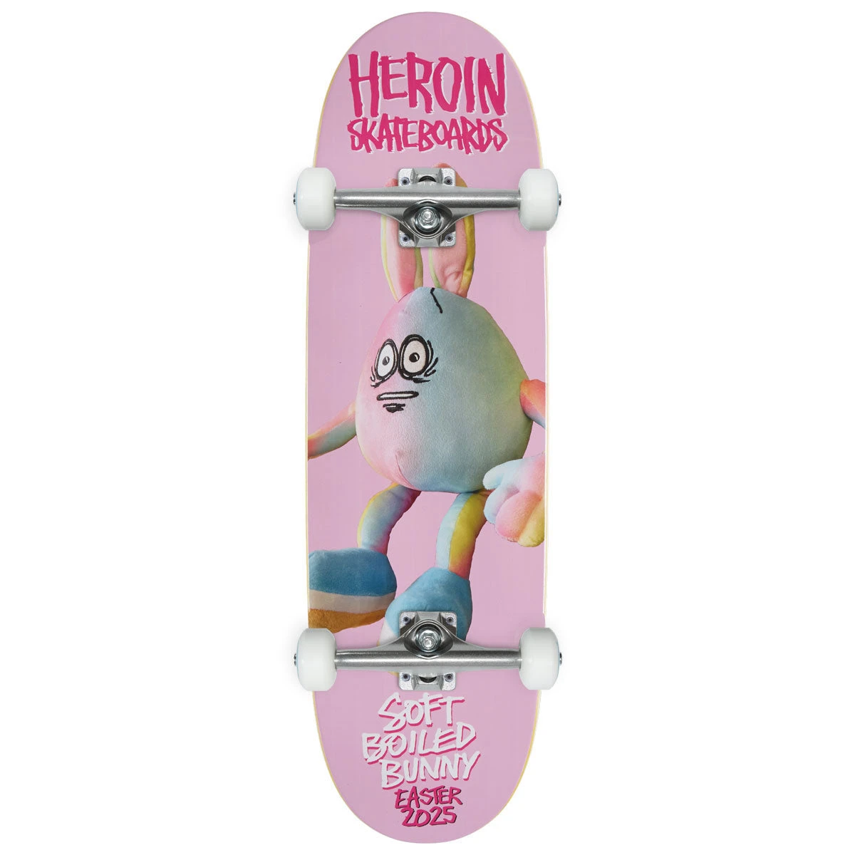 Heroin Soft Boiled Bunny Sym Skateboard Complete - 9.125" 3 Heroin Soft Boiled Bunny Sym Skateboard Complete - 9.125"