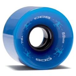 CCS Retro Cruiser 78a Skateboard Wheels - Blue - 59mm