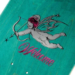Welcome Cupid Evan Mock On A Moontrimmer 2.0 Skateboard Deck - Blue Glitter - 8.60" -DADDIES Skate Gear BQ8ABD4 4 975c2239 e993 4968 95bd c318ab3f8910