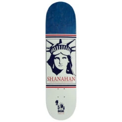 DGK Liberty Shanahan Skateboard Deck - Blue - 8.06"
