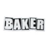 Baker Brand Logo Sticker - Black/White - LG 2 Baker Brand Logo Sticker - Black/White - LG -DADDIES Skate Gear BQ8B8EC 1