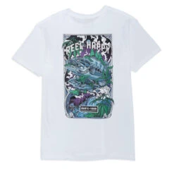 Reel Happy Night Trippers T-Shirt - White