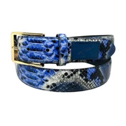 Loosey Premium Snake Belt - Blue/Multi
