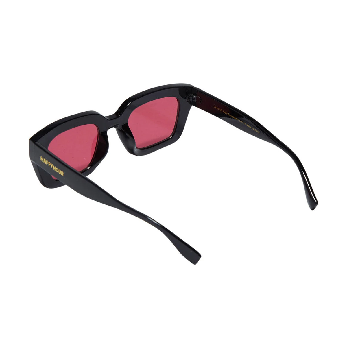 Happy Hour Camden Sunglasses - Black Cherry 4 Happy Hour Camden Sunglasses - Black Cherry - Image 2
