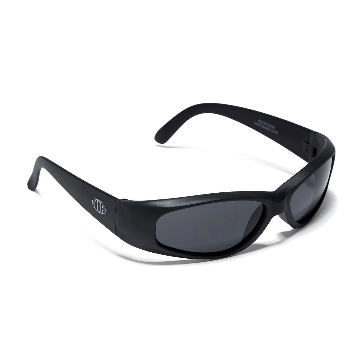 Baker Oval Wraparound Sunglasses - Black 3 Baker Oval Wraparound Sunglasses - Black