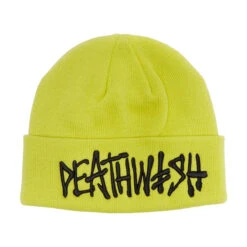 Deathwish OG Deathspray Beanie - Safety Green