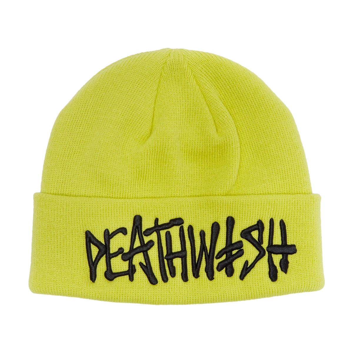 Deathwish OG Deathspray Beanie - Safety Green 3 Deathwish OG Deathspray Beanie - Safety Green