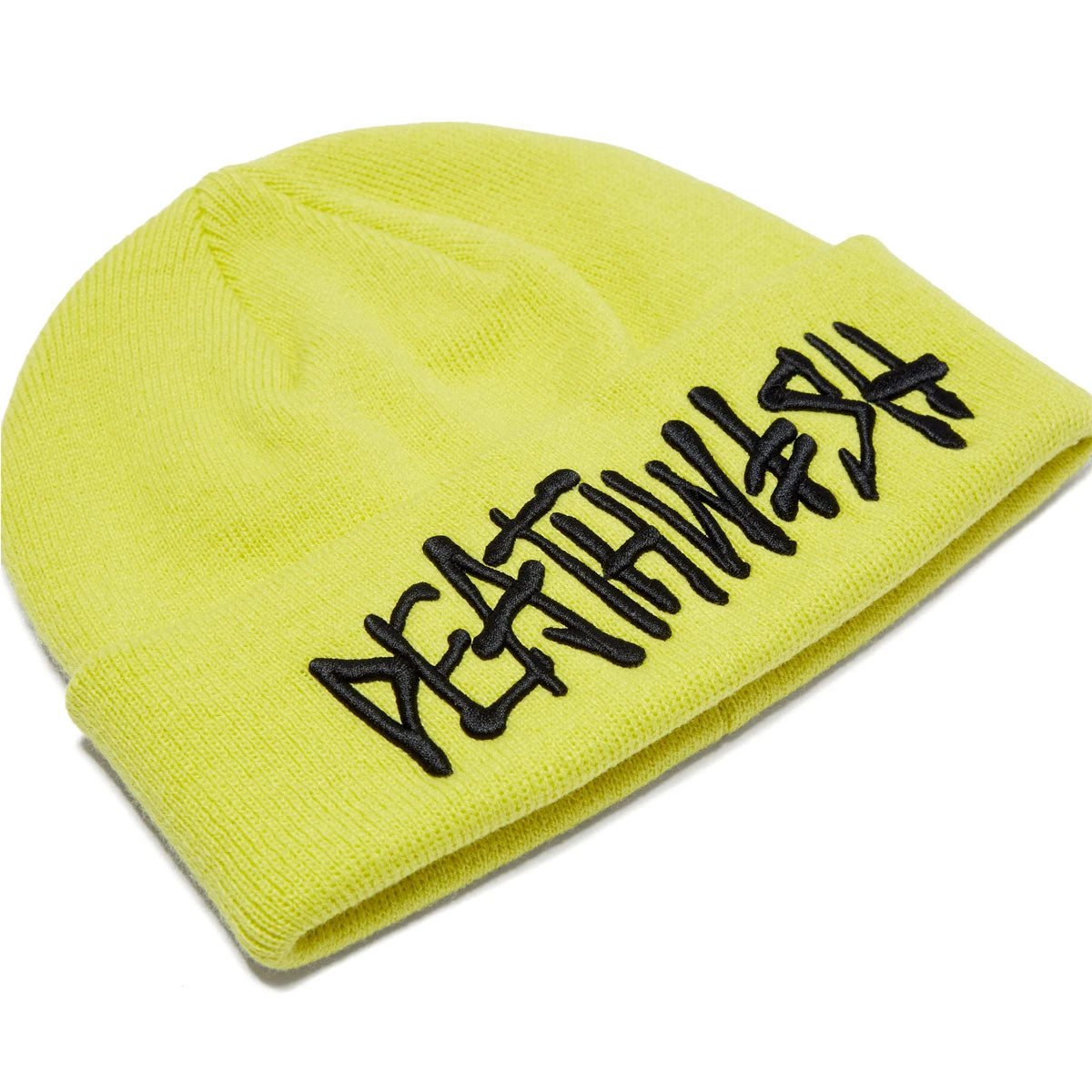 Deathwish OG Deathspray Beanie - Safety Green 4 Deathwish OG Deathspray Beanie - Safety Green - Image 2