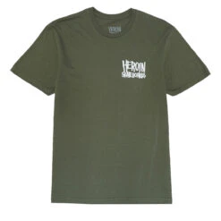 Herion The Pickle T-Shirt - Military Green -DADDIES Skate Gear BQ8D4F0 2
