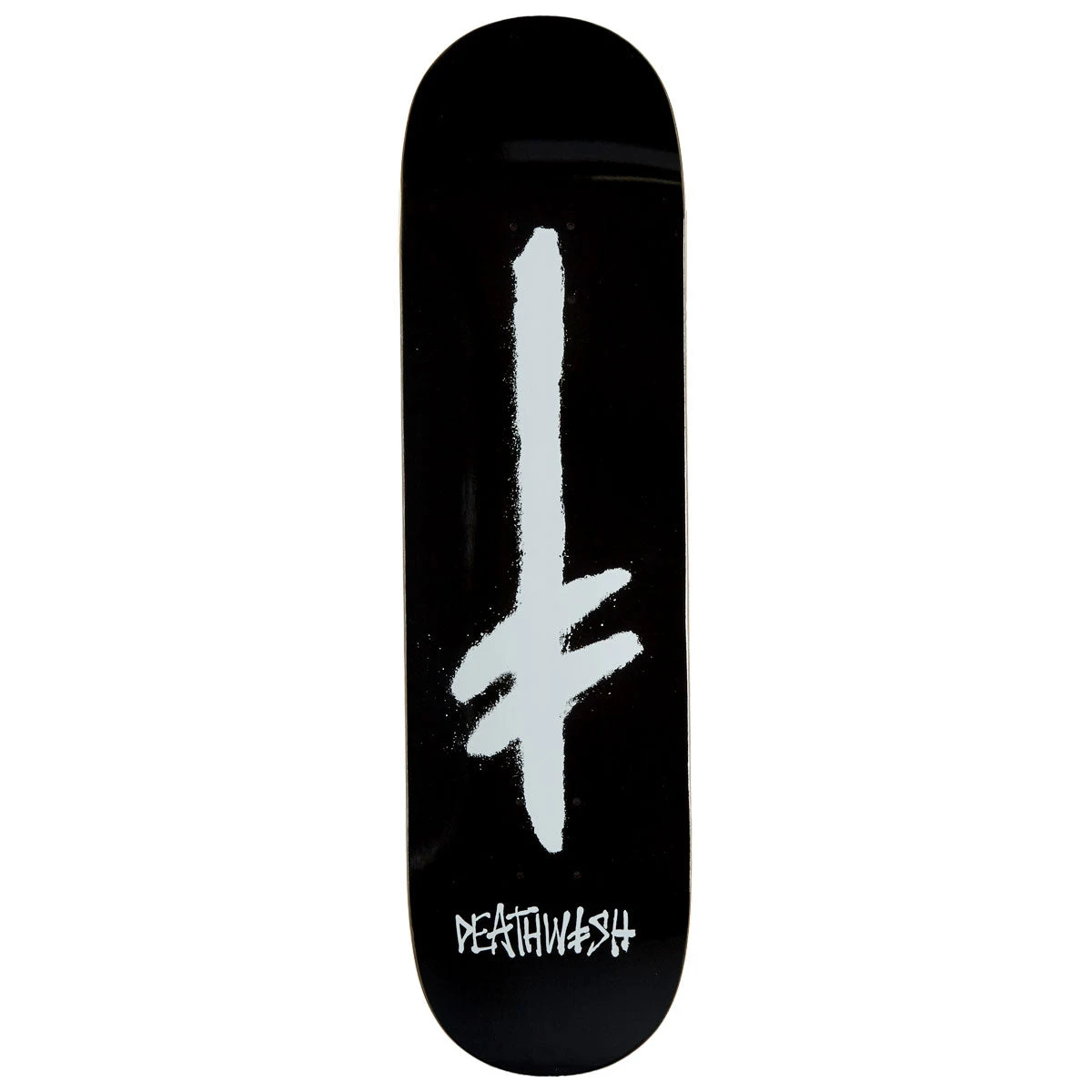 Deathwish Gang Spray Skateboard Deck - Black/White - 8.25" 3 Deathwish Gang Spray Skateboard Deck - Black/White - 8.25"