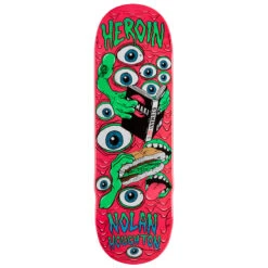 Heroin Nolan Houghtan Mutate Or Die Skateboard Deck - 9.50"