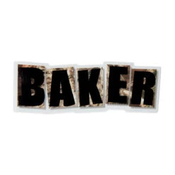 Baker Hawk Logo Sticker - Multi