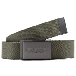 CCS Gunmetal 96 Logo Web Belt - Olive