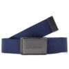 CCS Gunmetal 96 Logo Web Belt - Navy 2 CCS Gunmetal 96 Logo Web Belt - Navy -DADDIES Skate Gear CCS webelt outline grey navy 1