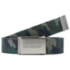CCS Silver 96 Logo Web Belt - Camo -DADDIES Skate Gear CCS webelt outline silver camo 1