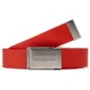 CCS Silver 96 Logo Web Belt - Orange -DADDIES Skate Gear CCS webelt outline silver orange 1