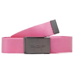 CCS Gunmetal 97 Star Web Belt - Pink