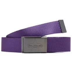 CCS Gunmetal 97 Star Web Belt - Purple