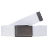 CCS Gunmetal 97 Star Web Belt - White