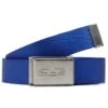 CCS Silver 97 Star Web Belt - Royal Blue -DADDIES Skate Gear CCS webelt star silver blue 1