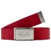 CCS Silver 97 Star Web Belt - Red 1 CCS Silver 97 Star Web Belt - Red -DADDIES Skate Gear CCS webelt star silver red 1