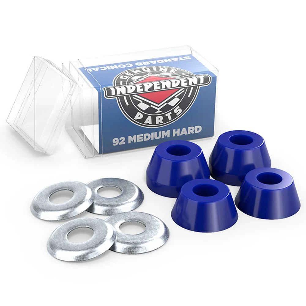 Independent Genuine Parts Standard Conical 92a Bushings - Blue 3 Independent Genuine Parts Standard Conical 92a Bushings - Blue