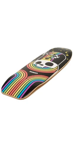 Daddies Trip On This Cruiser Skateboard Deck -DADDIES Skate Gear Cruiser Rainbow 3