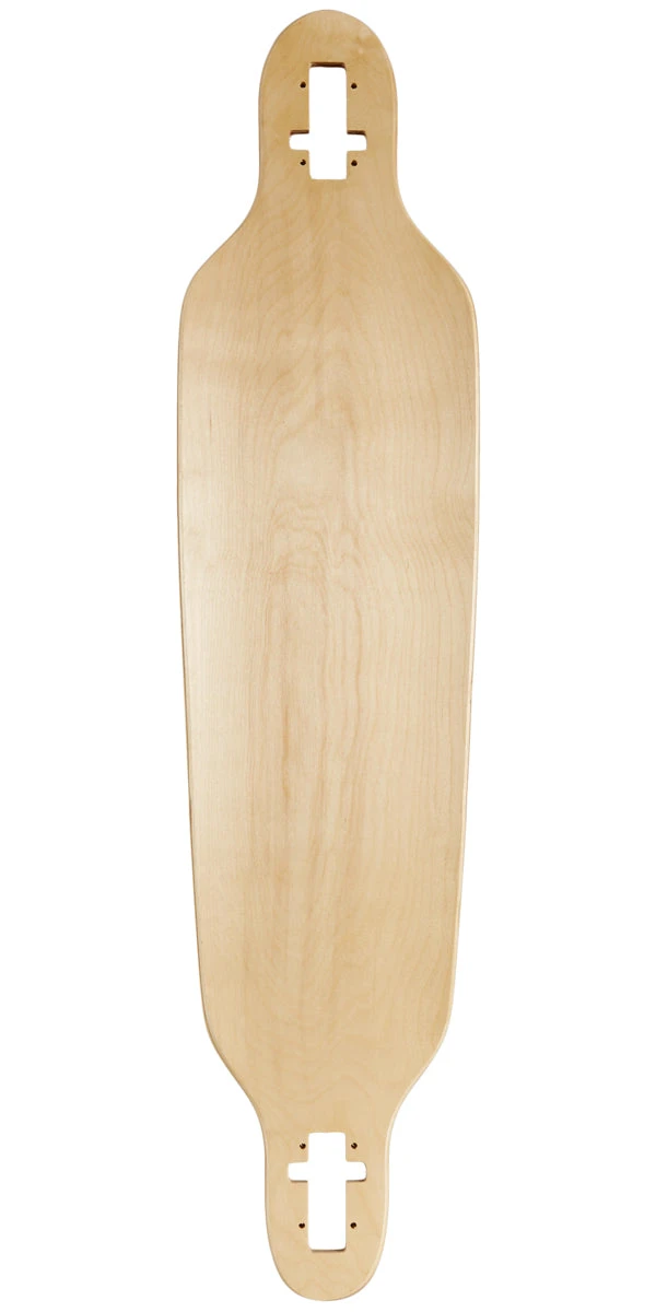 Daddies Logo Drop-Thru Longboard Complete - White 4 Daddies Logo Drop-Thru Longboard Complete - White - Image 2