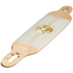 Rout Floral Drop-Thru Longboard Deck 9 Rout Floral Drop-Thru Longboard Deck -DADDIES Skate Gear Floral DT 2