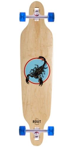 Rout Threat Drop-Thru Longboard Complete