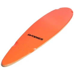 Daddies Logo Pintail Longboard Complete - Orange 9 Daddies Logo Pintail Longboard Complete - Orange -DADDIES Skate Gear Orange PT 2